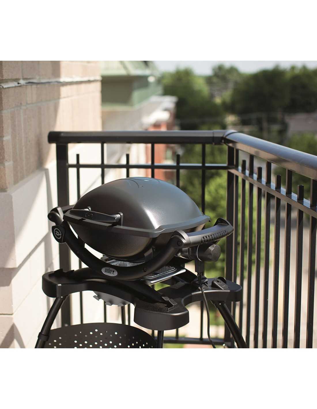Weber barbecue Q2400 dark grey}